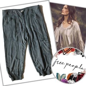 Slouchy Balloon Hem Beach Cropped Pant Free People